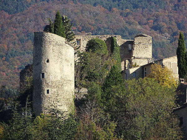 14 - Les vestiges d'un ancien ch�teau m�di�val